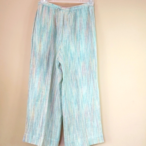 KATHLEEN Sommers womens 100% linen pants - Picture 2 of 7